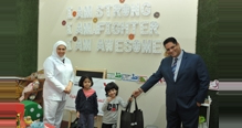 ASRY organizes a visit to the children’s ward at the Oncology Centre in Salmaniya Medical Complex in line with the World’s Cancer Day