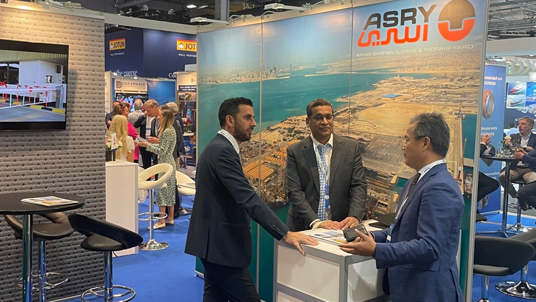 ASRY Exhibits at Key European Exhibition Bahrain-based shipyard joins global shipping leaders at Nor-Shipping 2023